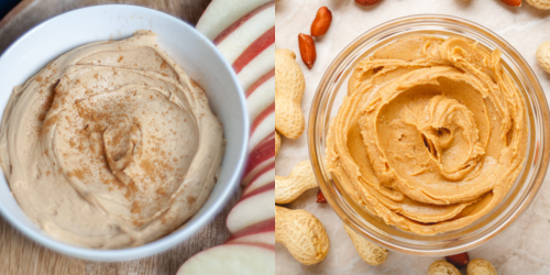 Macrostax Peanut Butter Dip vs Peanut Butter