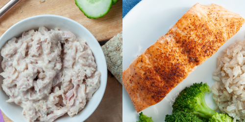 Macrostax Tuna vs. Salmon