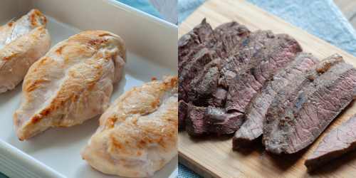 Macrostax Chicken vs. Steak