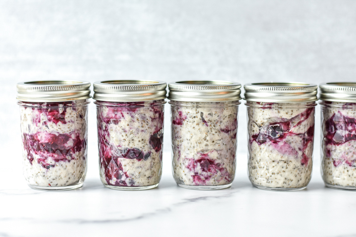 Berry Chia Pudding - Macrostax