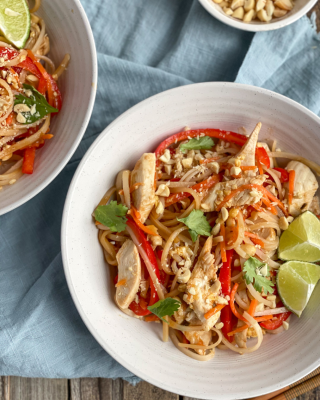 Blog - Weeknight Chicken Pad Thai