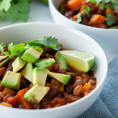 Blog - sweet potato chili