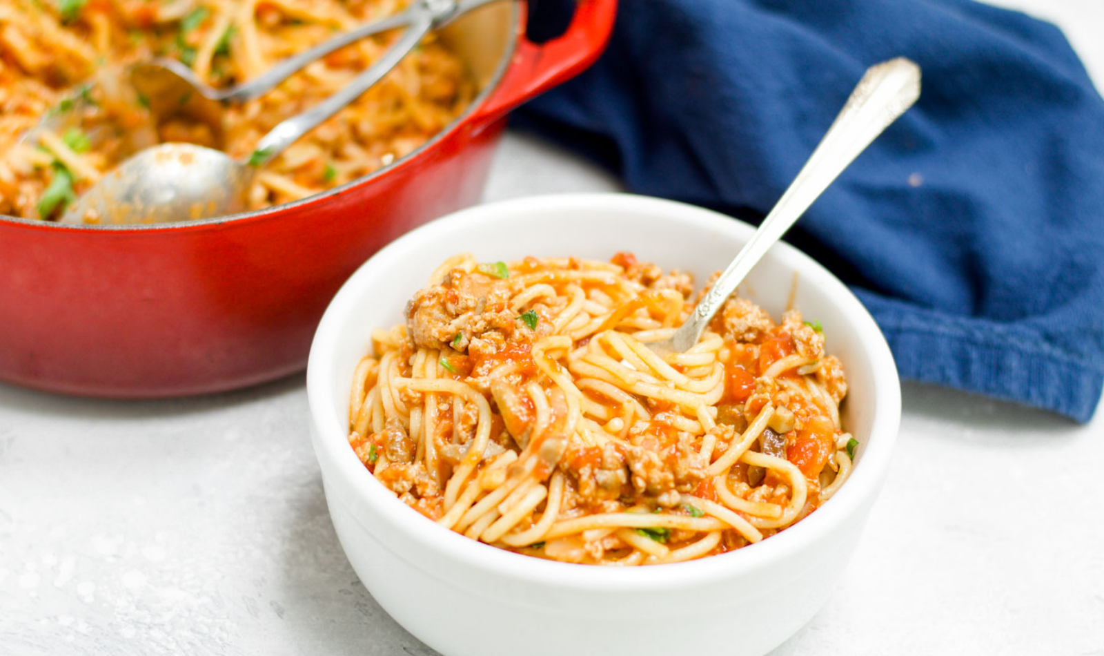 Blog Featured Image -Instant Pot Turkey Bolognese