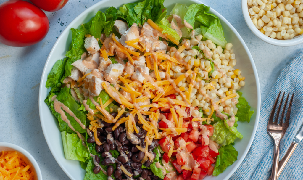 BBQ Ranch Chicken Salad - Macrostax