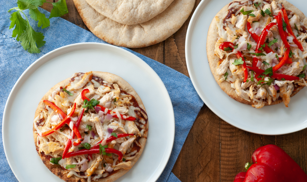 15-Minute BBQ Chicken Pizza - Macrostax