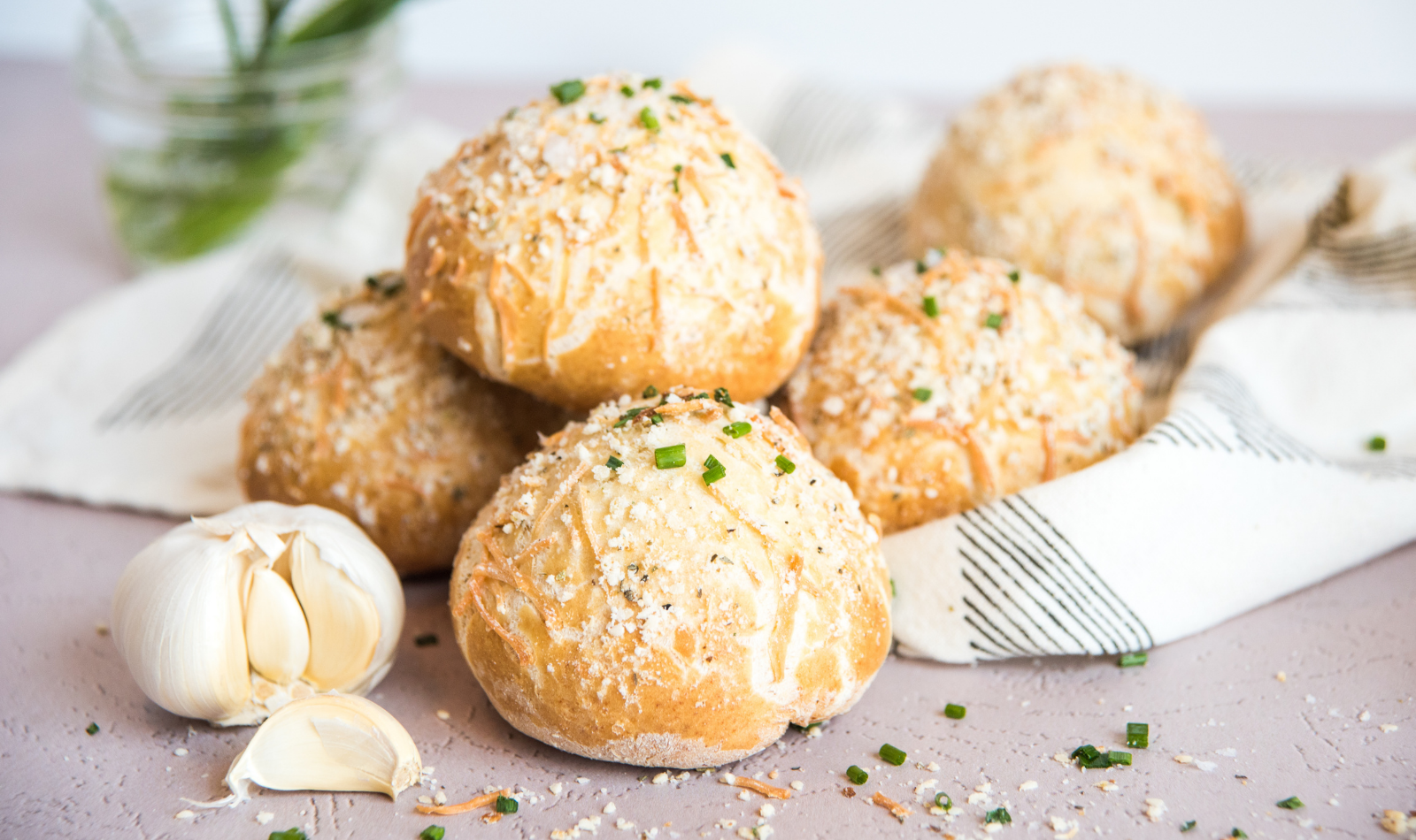 Blog Featured Image - Cheesy Garlic and Chive Rolls