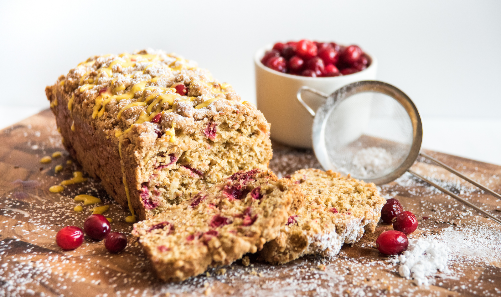 Blog Featured Image - Cranberry Orange Loaf