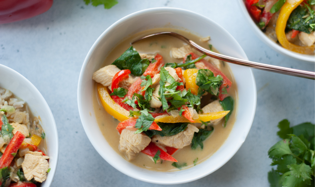 Easy Thai Chicken Curry - Macrostax