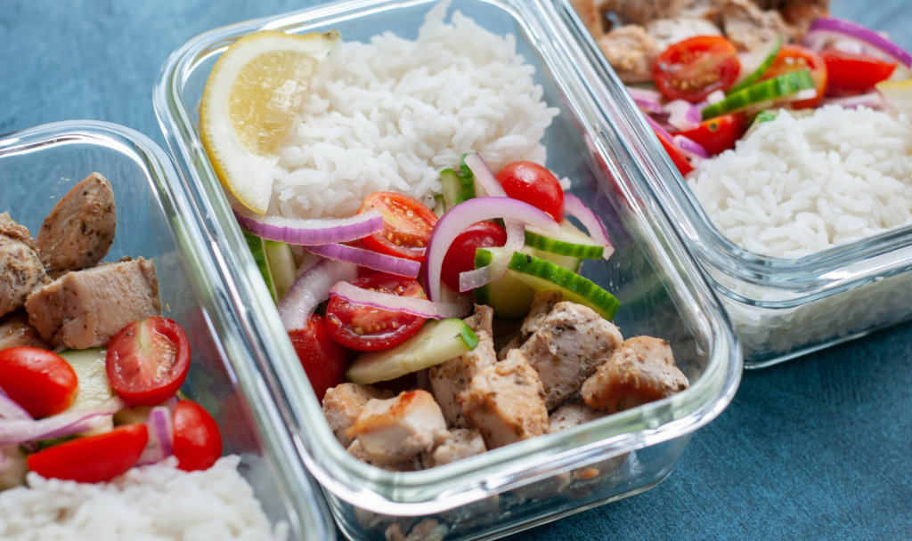 Greek Chicken Meal Prep Bowls - Macrostax