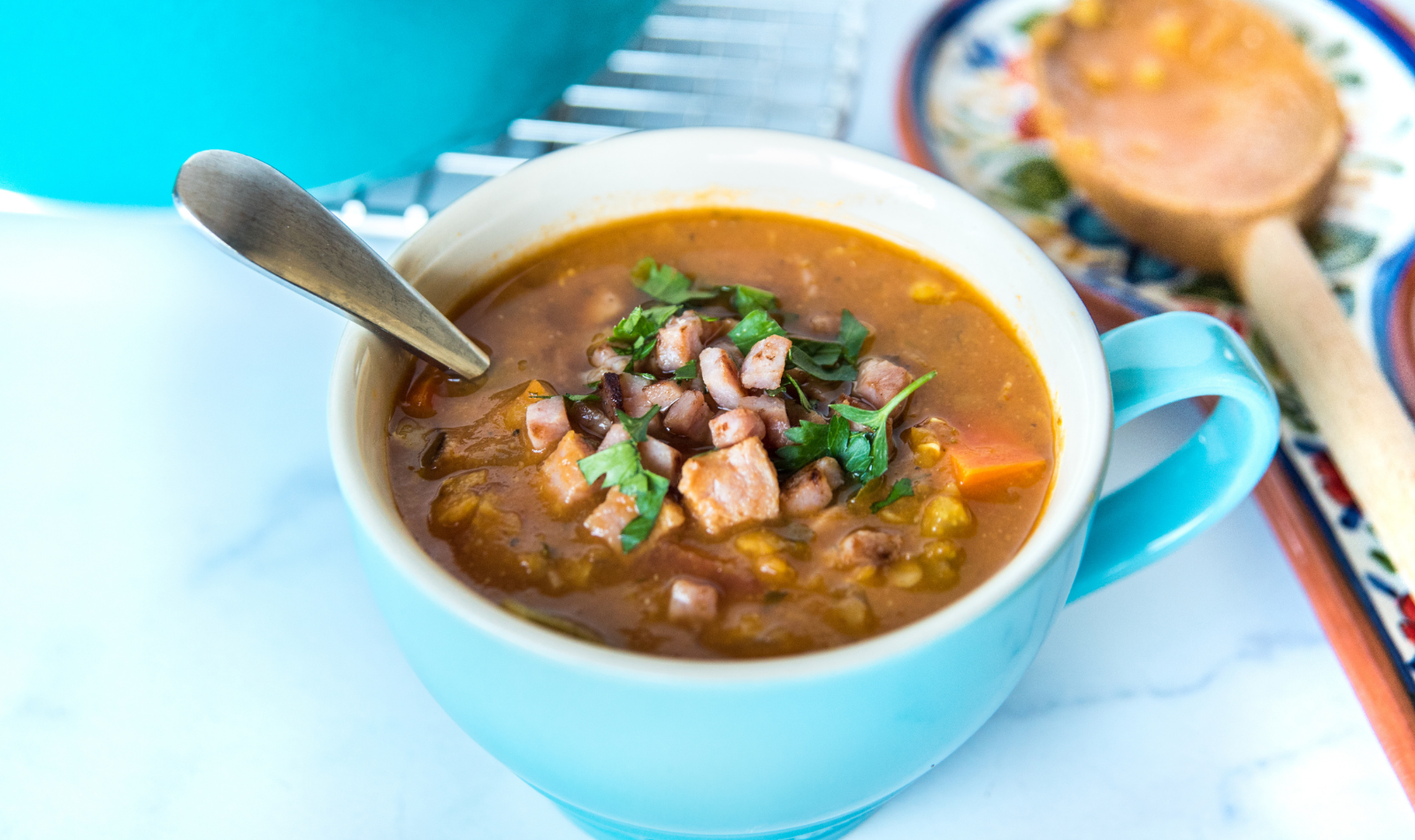 Blog Featured Image - Hearty Ham and Lentil Soup