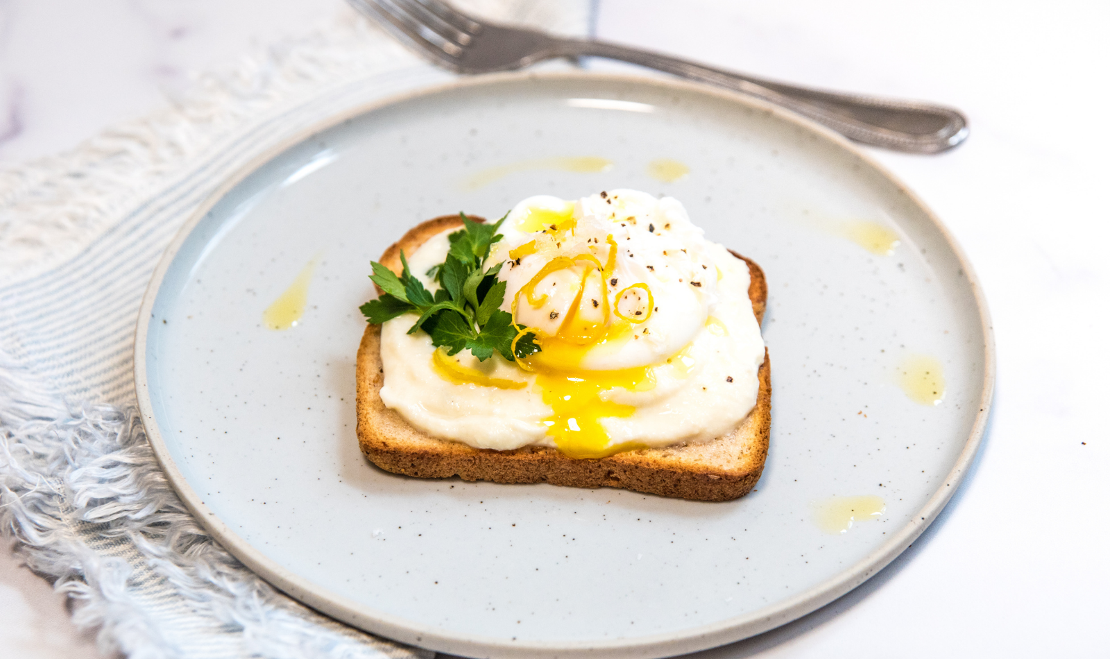 Blog Featured Image - Lemon Ricotta Toast