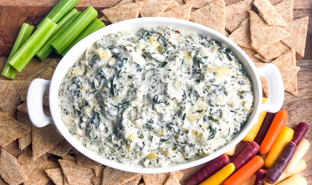 Slow Cooker Spinach Artichoke Dip Macrostax