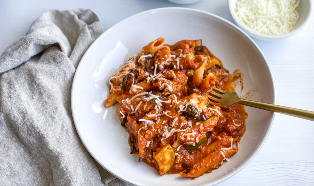 Slow Cooker Ziti - Macrostax