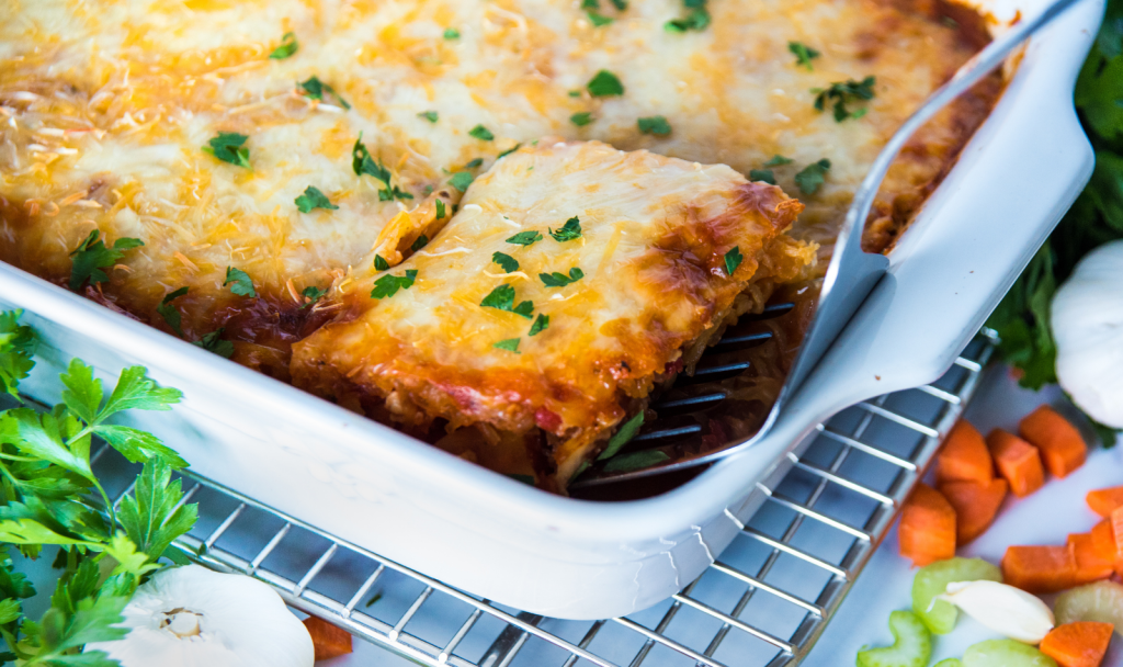Spaghetti Squash Casserole - Macrostax