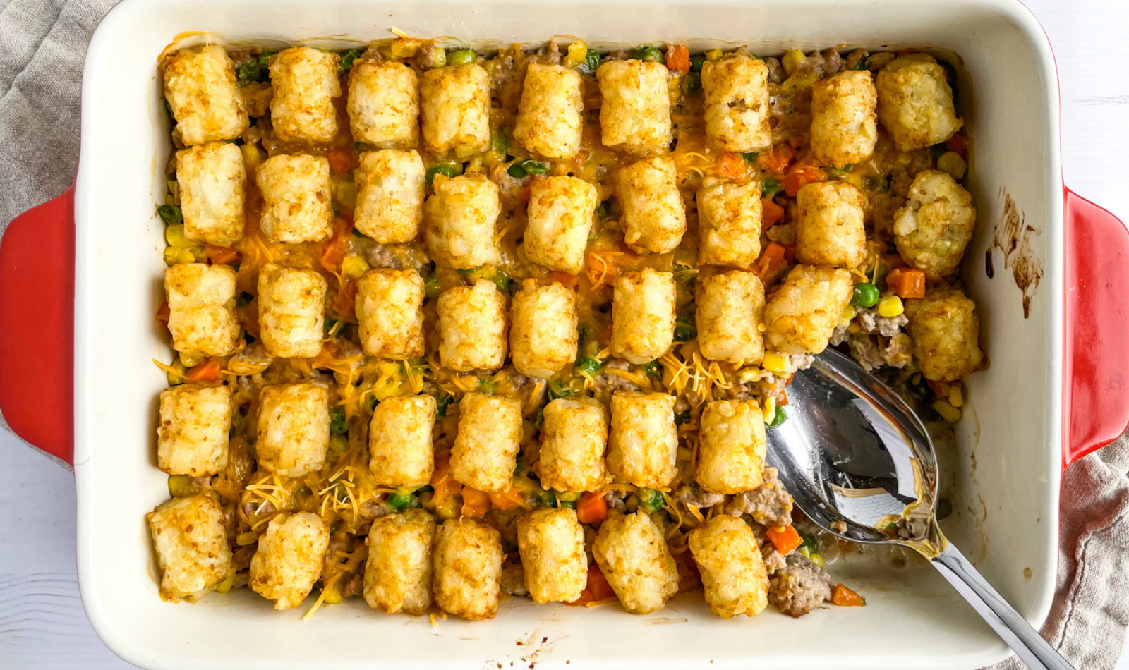 Blog Featured Image - Turkey Tater Tot Casserole