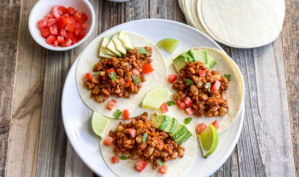 Vegan Tempeh Tacos Macrostax