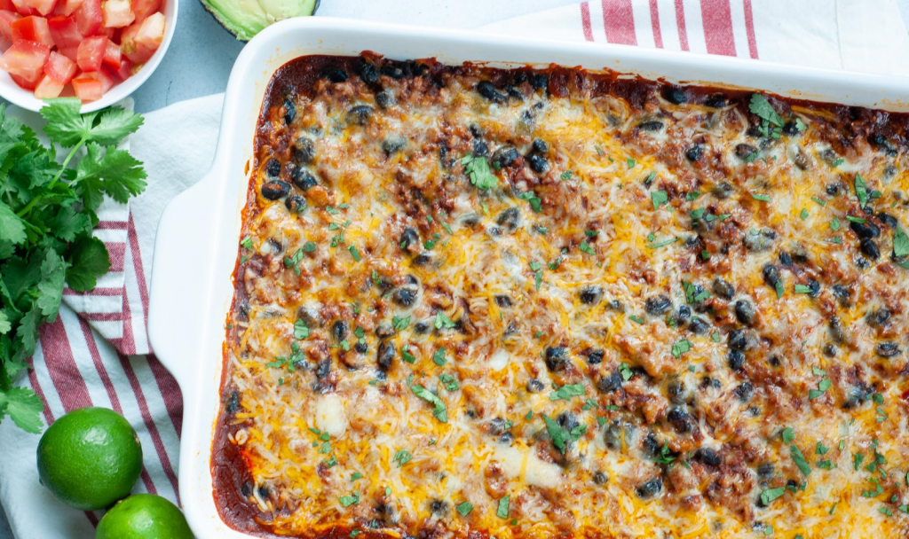 Vegetarian Tamale Casserole Macrostax