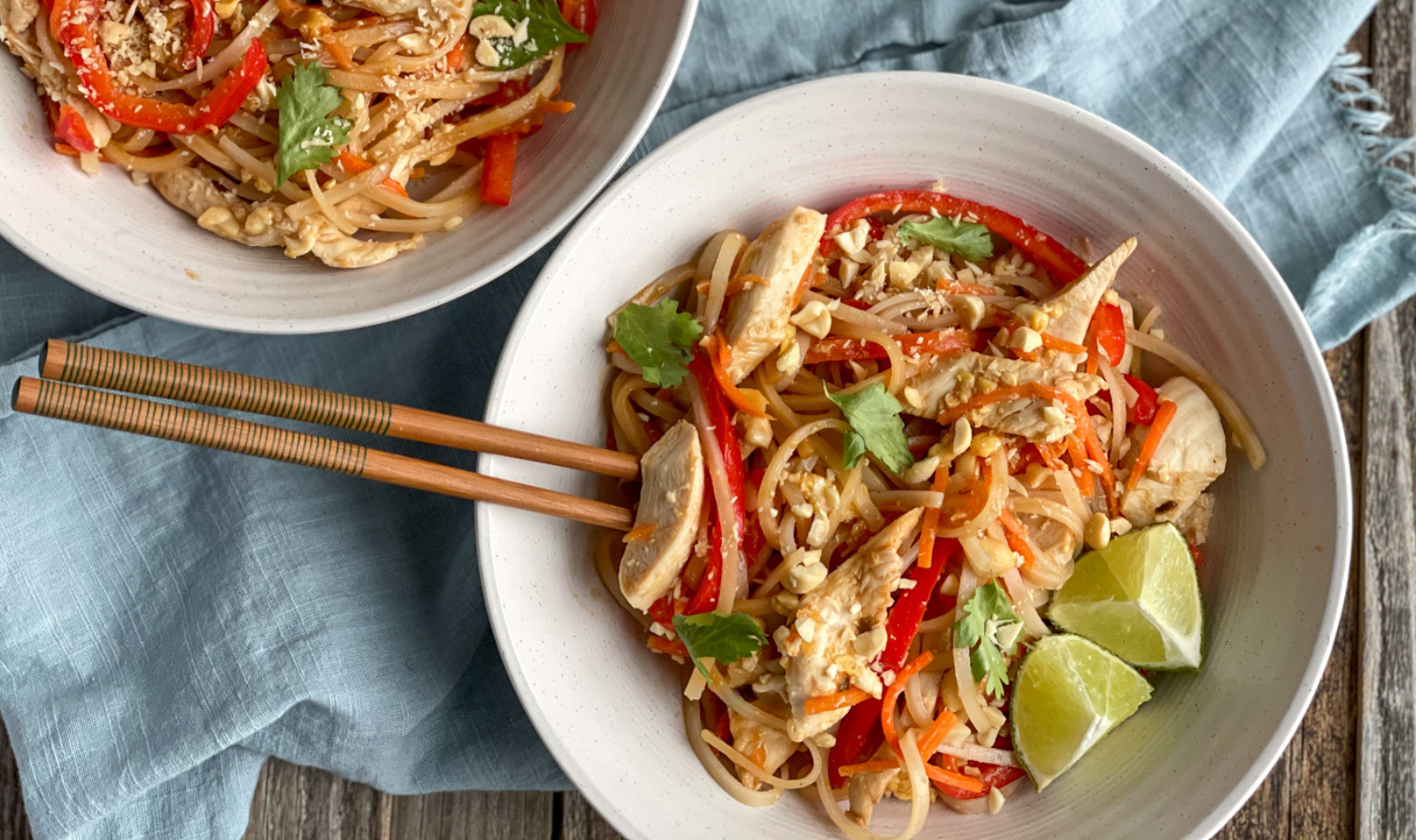 Blog Featured Image - Weeknight Chicken Pad Thai