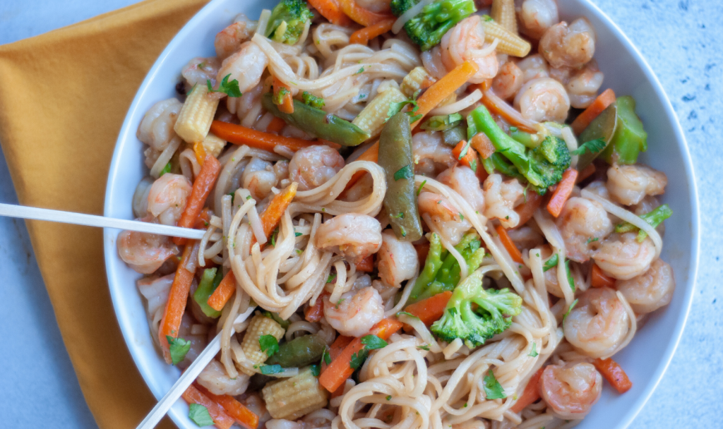 5 Ingredient Shrimp Stir-Fry - Macrostax