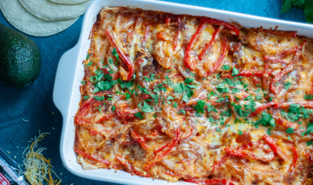 Chicken Enchilada Casserole Macrostax
