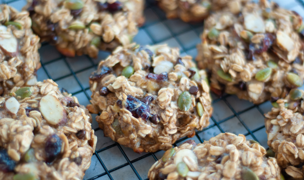 Trail Mix Protein Cookies - Macrostax