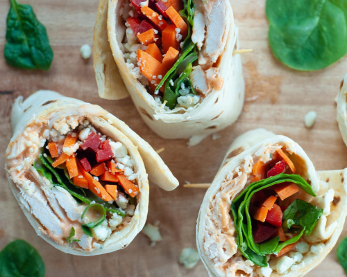 Blog aspect Landscape - Buffalo Chicken Wraps