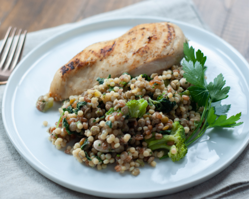 Blog aspect Landscape - Chicken with Italian Grain Blend