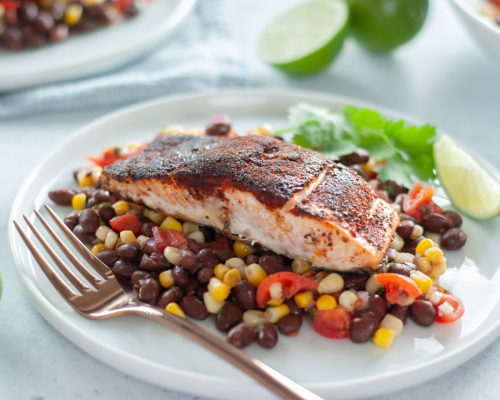 Blog - Smoky Blackened Salmon