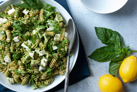 Macrostax Lean Green Pesto Pasta 