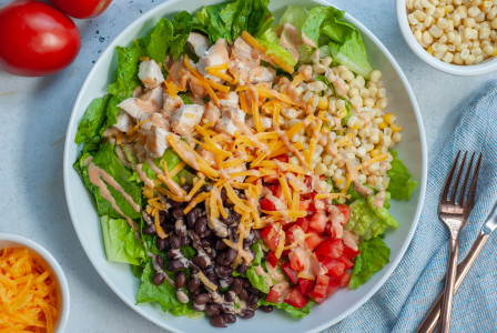 Macrostax BBQ Ranch Chicken Salad