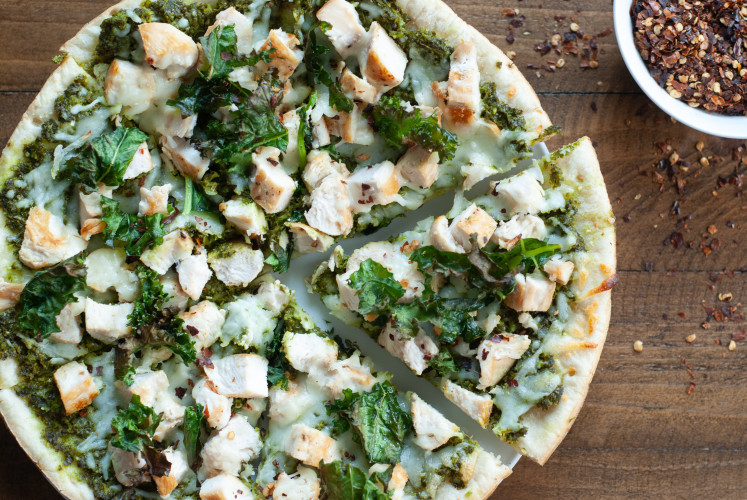 Chicken Pesto Pizza