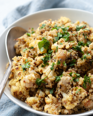 IG Aspect Ratio - Portrait - Curried Cauliflower and Quinoa