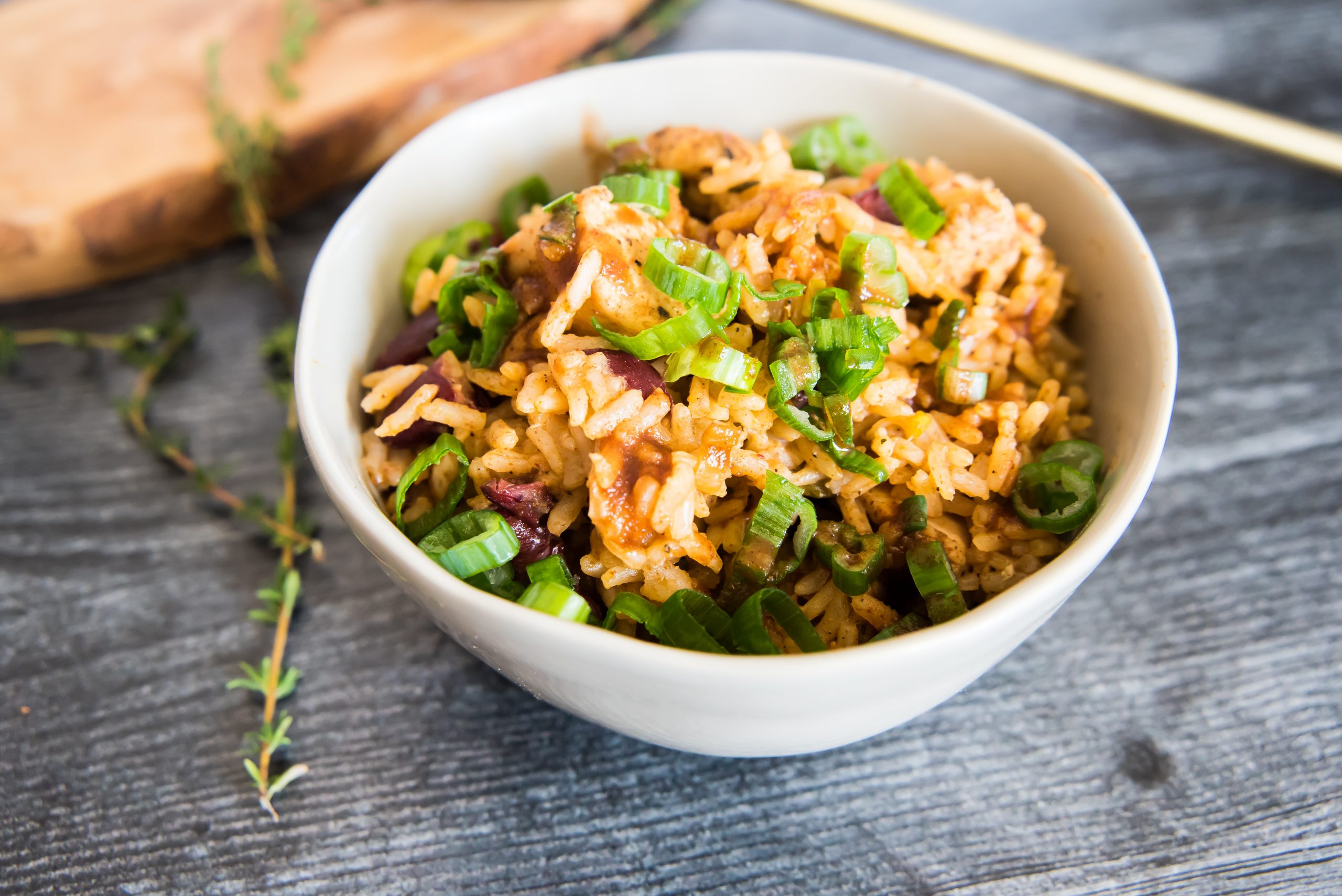 Instant Pot Jamaican Chicken and Rice