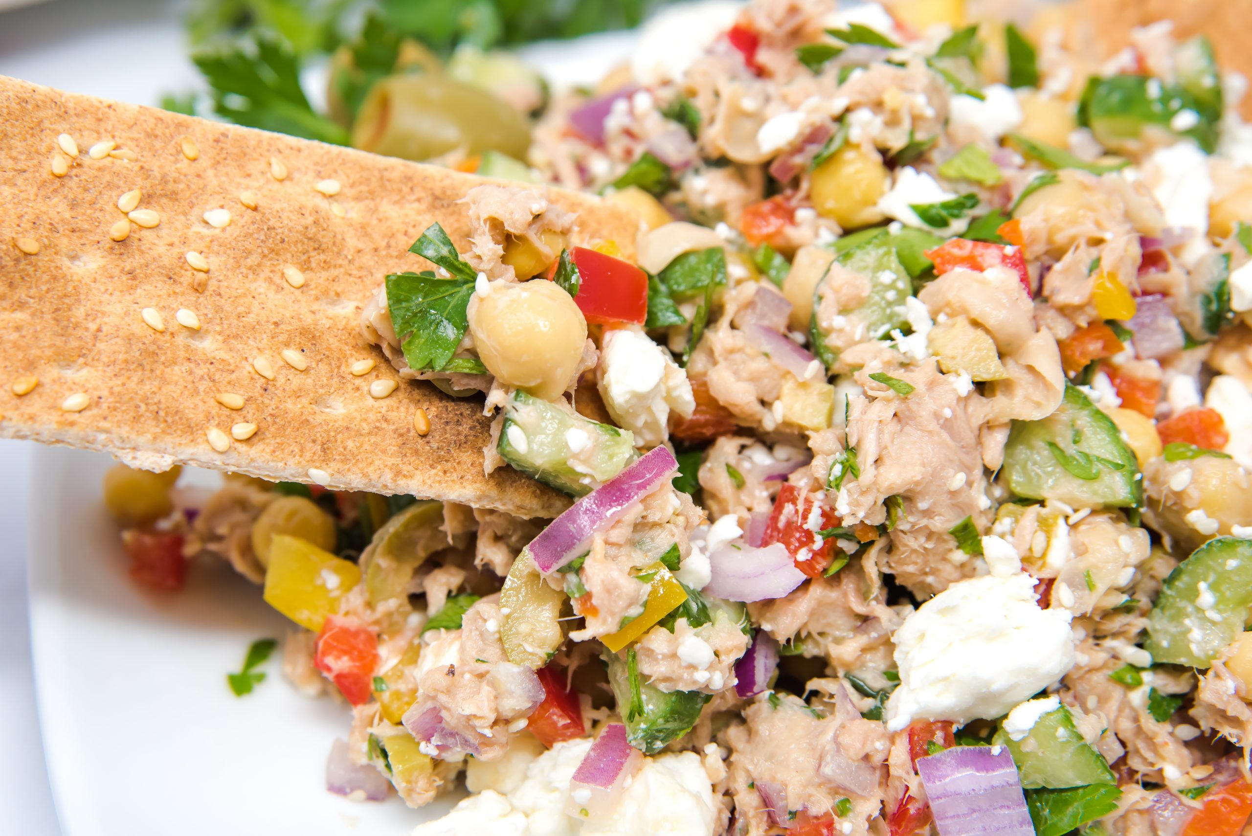 Mediterranean Tuna Salad 