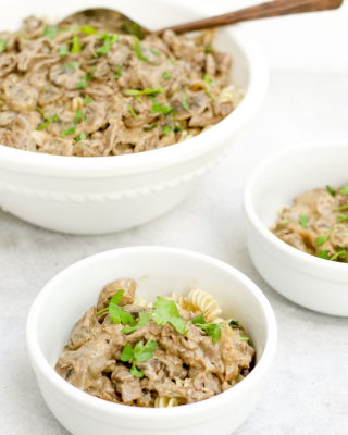 Portrait - Beef Stroganoff