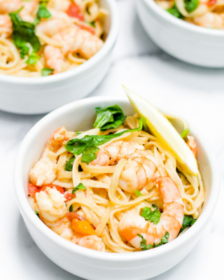 Portrait - Instant Pot Shrimp Scampi