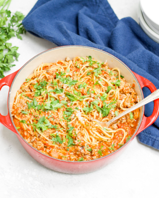 Portrait - Instant Pot Turkey Bolognese