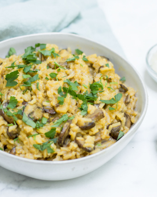 Portrait - Mushroom Risotto