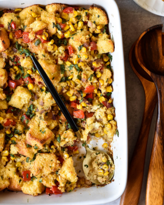 Portrait - Southwestern Cornbread Stuffing