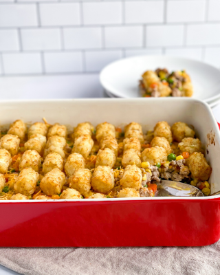 Portrait - Turkey Tater Tot Casserole