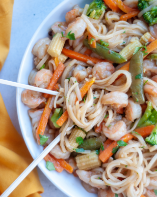 Portrait - blog - 5 Ingredient Shrimp Stir-Fry