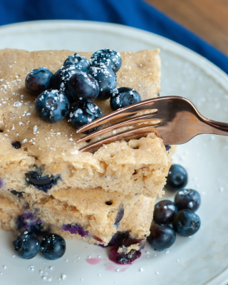 Portrait - blog - Baked Blueberry Pancakes