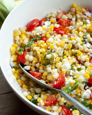 Portrait - blog - Confetti Corn Salad