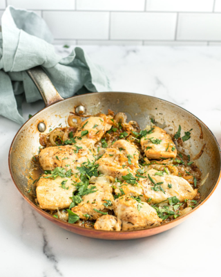 Portrait - blog - French Onion Chicken Skillet