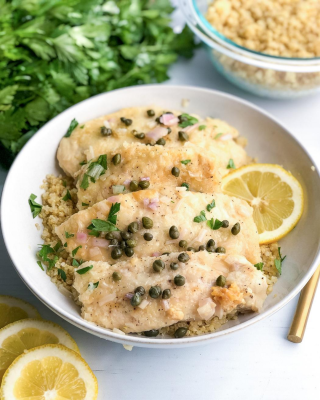 Portrait - blog - Slow Cooker Chicken Picatta