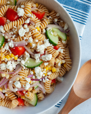 Portrait - blog - Summer Pasta Salad