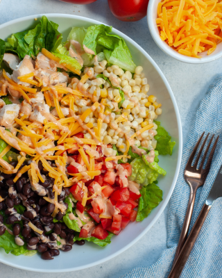 BBQ Ranch Chicken Salad - Macrostax