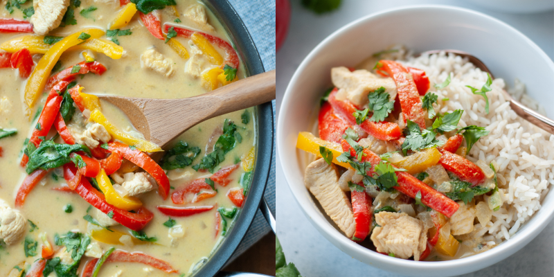 blog images - Easy Thai Chicken Curry