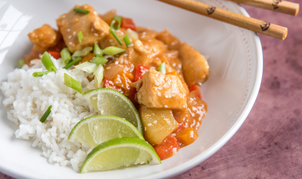 Instant Pot Sweet and Sour Chicken Macrostax
