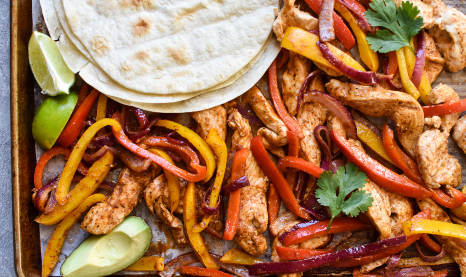 Blog Featured Image - Sheet Pan Chicken Fajitas